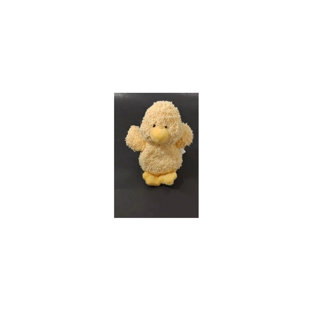 Starbucks Coffee Russ Berrie yellow duck Chapsy plush terry cloth small‎ mini